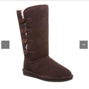 NWOT Bearpaw “Lori” Chocolate Boots